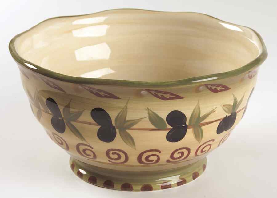 Tuscan Dreams (With Olives) 8" Mixing Bowl by JCPenney-1