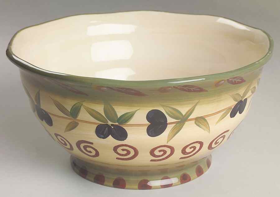 Tuscan Dreams (With Olives) 10" Mixing Bowl by JCPenney-1