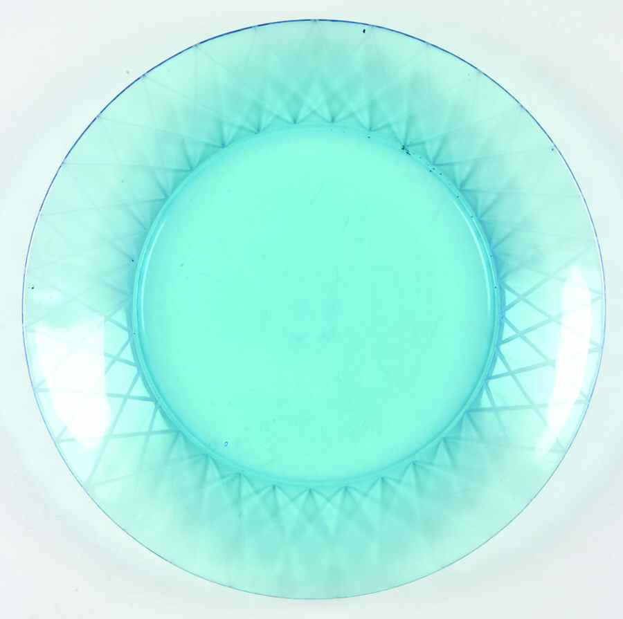 Colin Cowie Turquoise Glassware Salad Plate by JCPenney-1