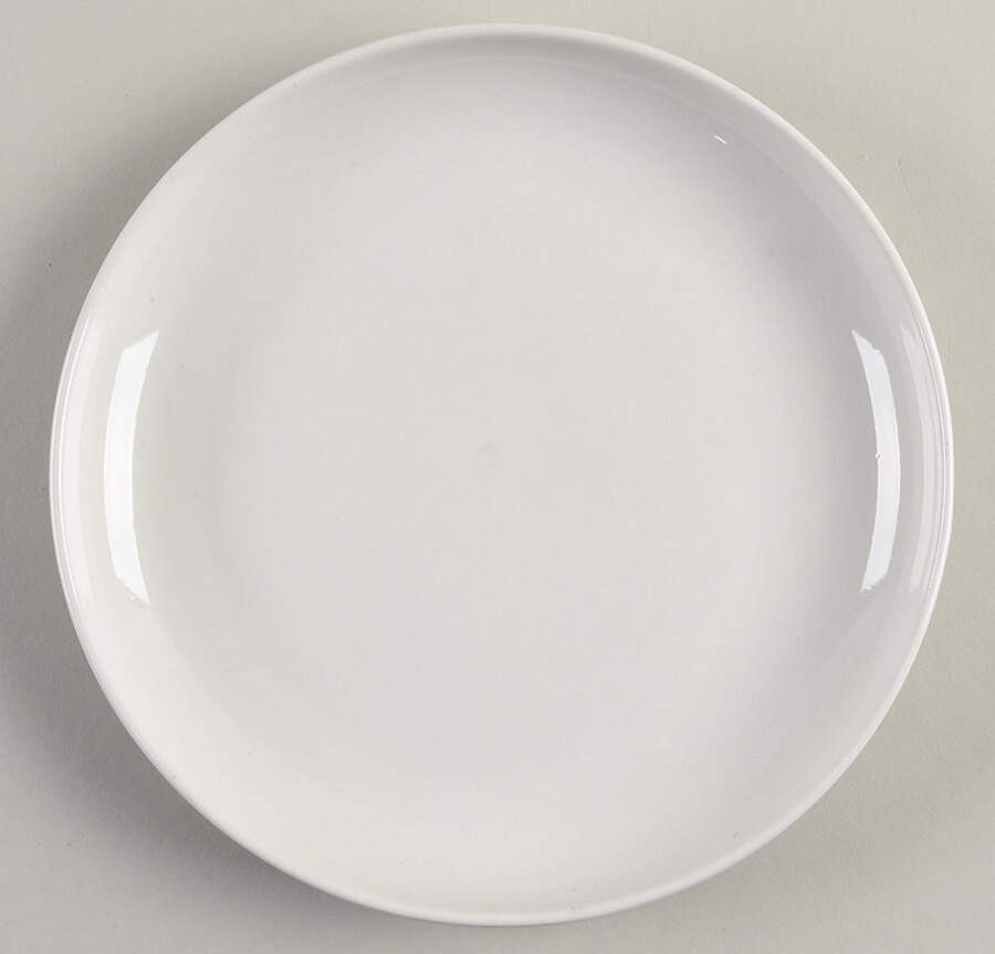Stacks White Salad Plate by JCPenney-1