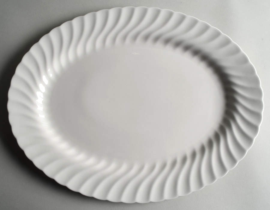 Regency (England 1883 Stamp, Made in China) 16" Oval Serving Platter by Johnson Brothers-1