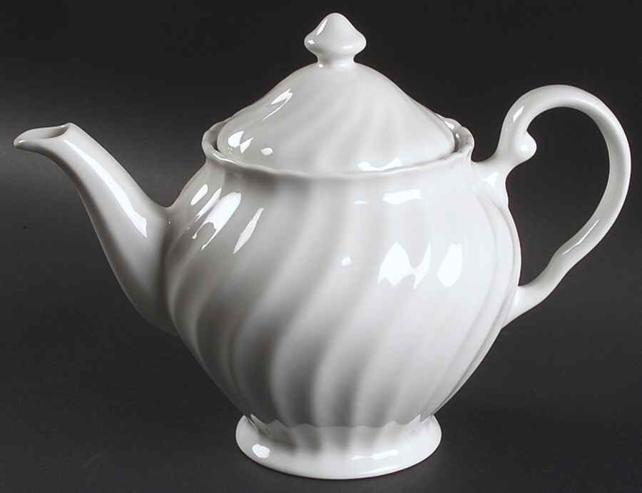 Regency (England 1883 Stamp, Made in China) Teapot & Lid by Johnson Brothers-1