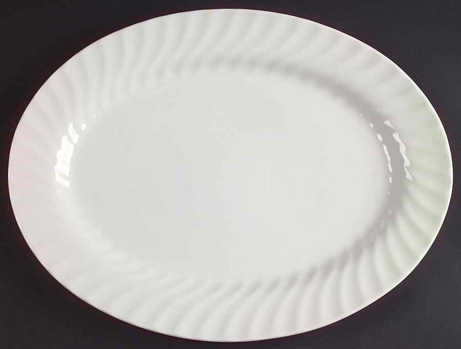 Regency (England 1883 Stamp, Made in China) 13" Oval Serving Platter by Johnson Brothers-1