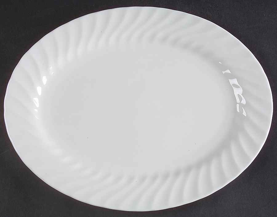 Regency (England 1883 Stamp, Made in China) 11" Oval Serving Platter by Johnson Brothers-1