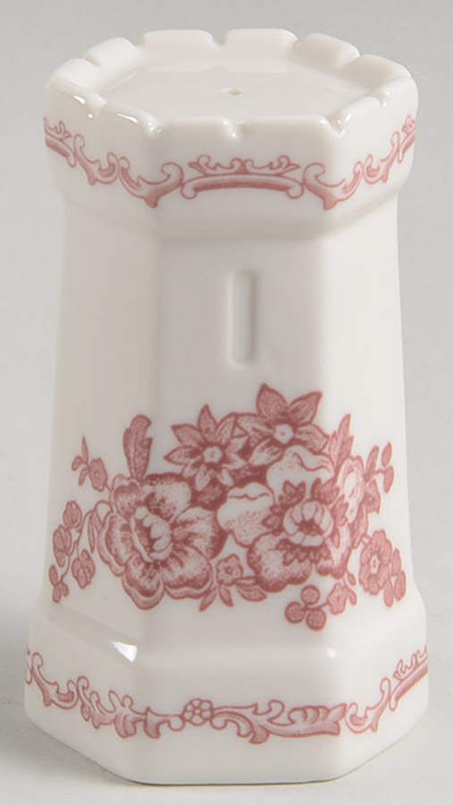 Old Britain Castles Pink (England 1883 Stamp) Salt Shaker by Johnson Brothers-1