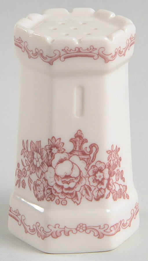 Old Britain Castles Pink (England 1883 Stamp) Pepper Shaker by Johnson Brothers-1