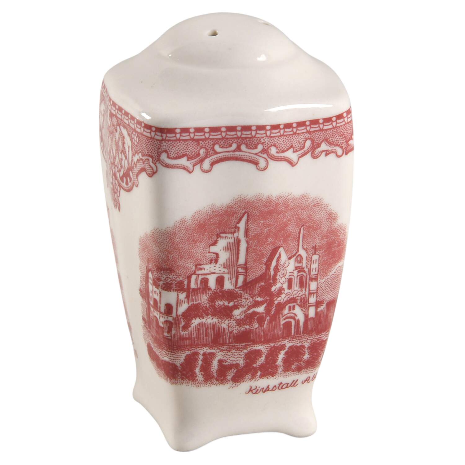 Old Britain Castles Pink (England 1883 Stamp) Salt Shaker by Johnson Brothers-1