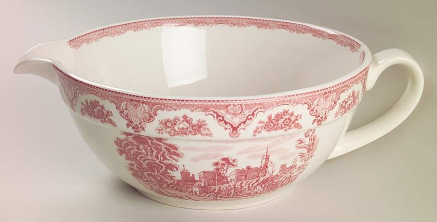 Old Britain Castles Pink (England 1883 Stamp) Batter Bowl by Johnson Brothers-1