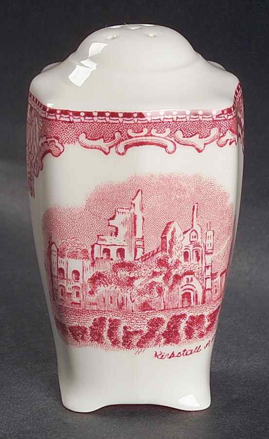 Old Britain Castles Pink (England 1883 Stamp) Pepper Shaker by Johnson Brothers-1