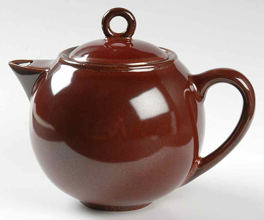 Tourron Rouge de Fer Teapot & Lid by Jars-France-1