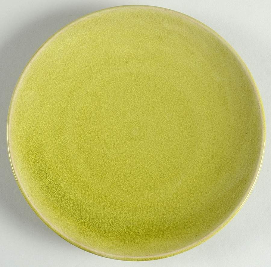 Tourron Tilleul (Avocado Green) Canape Plate by Jars-France-1