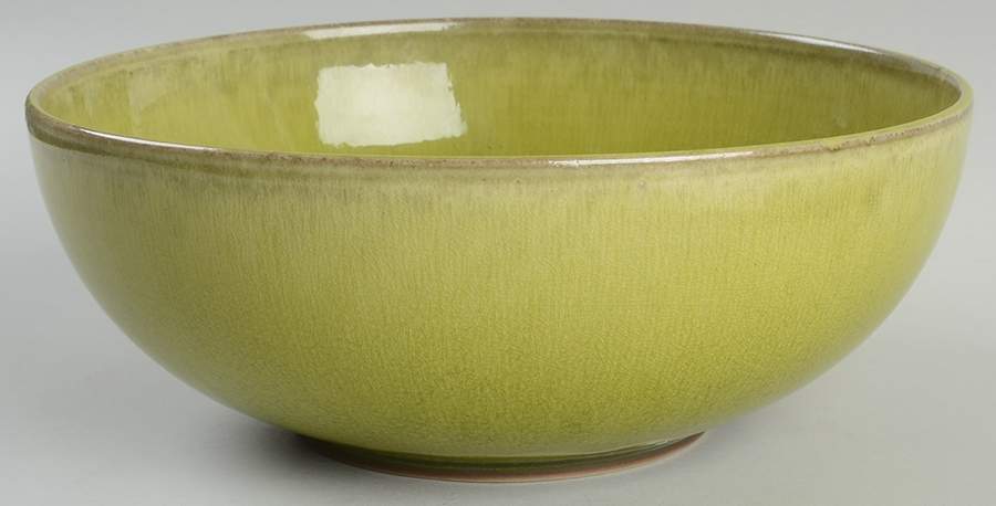 Tourron Tilleul (Avocado Green) 9" Pasta Serving Bowl by Jars-France-1