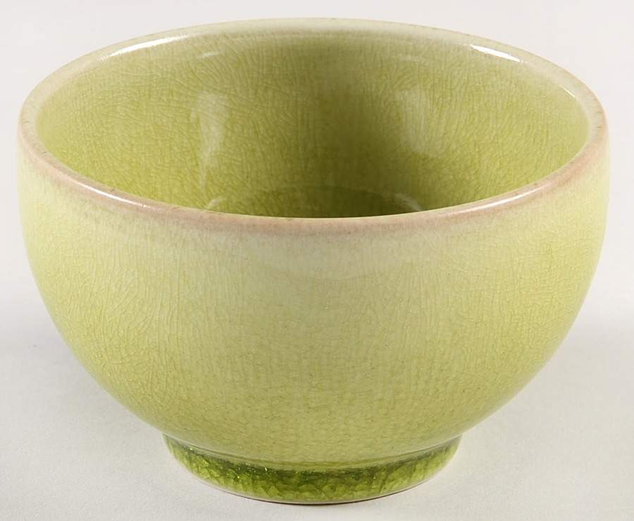 Tourron Tilleul (Avocado Green) Tea Bowl by Jars-France-1