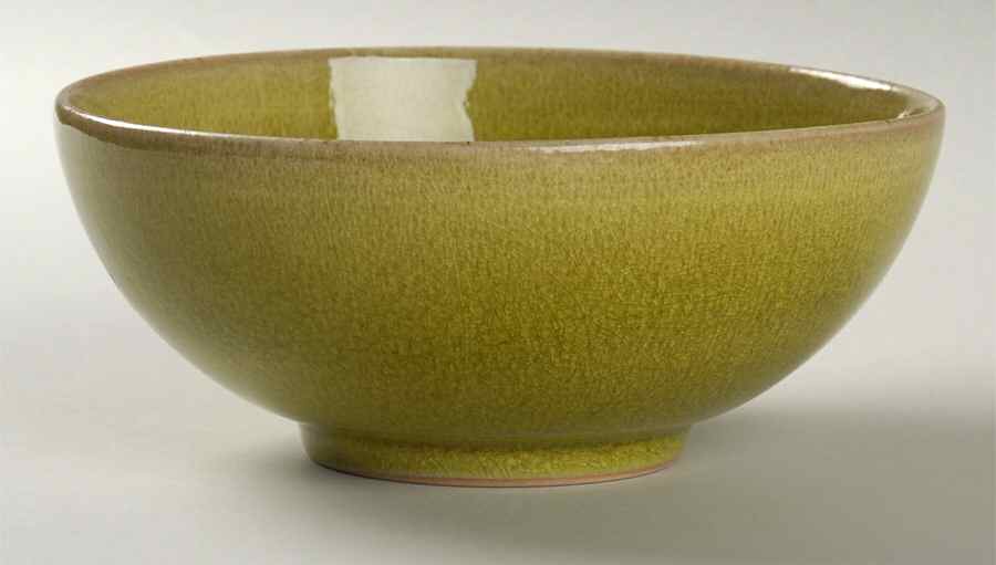 Tourron Tilleul (Avocado Green) Fruit/Dessert (Sauce) Bowl by Jars-France-1