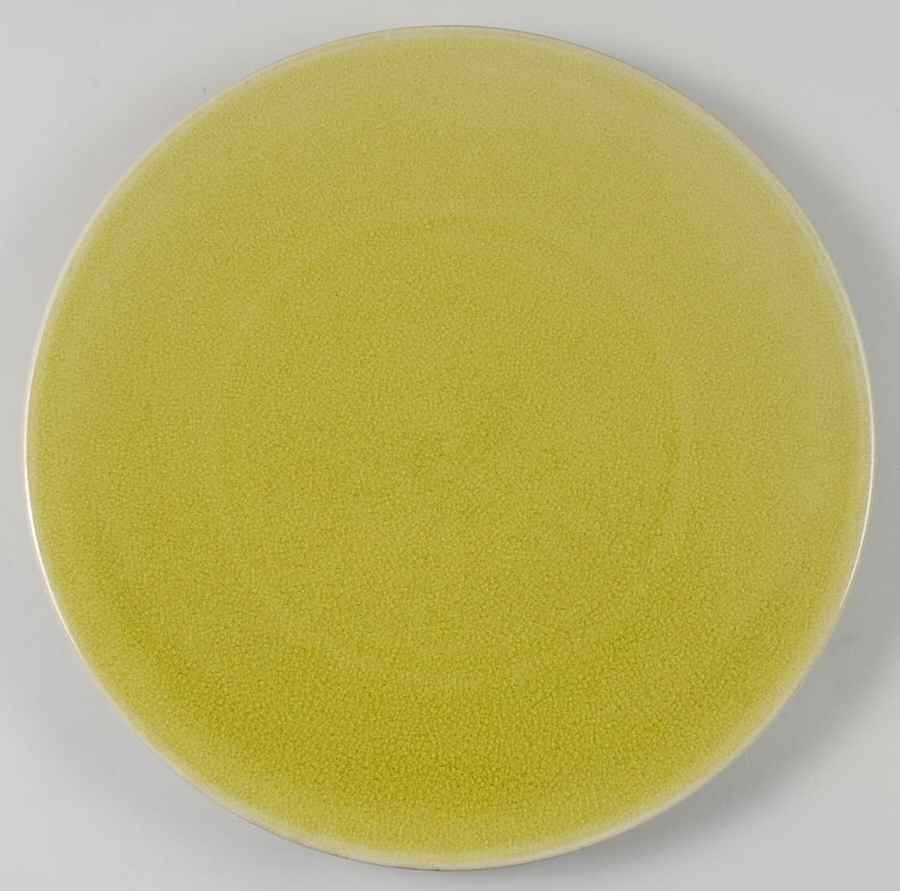 Tourron Tilleul (Avocado Green) Service Plate (Charger) by Jars-France-1
