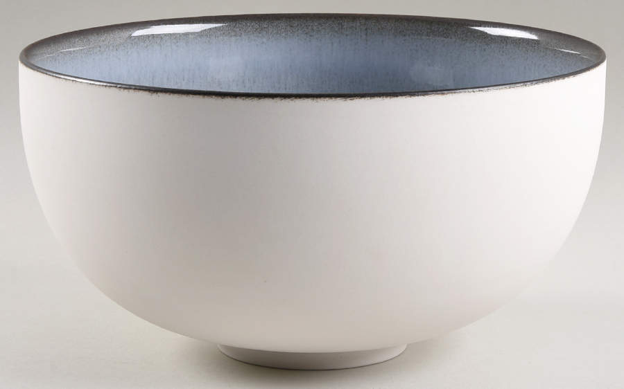 Tourron Gris Ecorce 9" Salad Serving Bowl by Jars-France-1