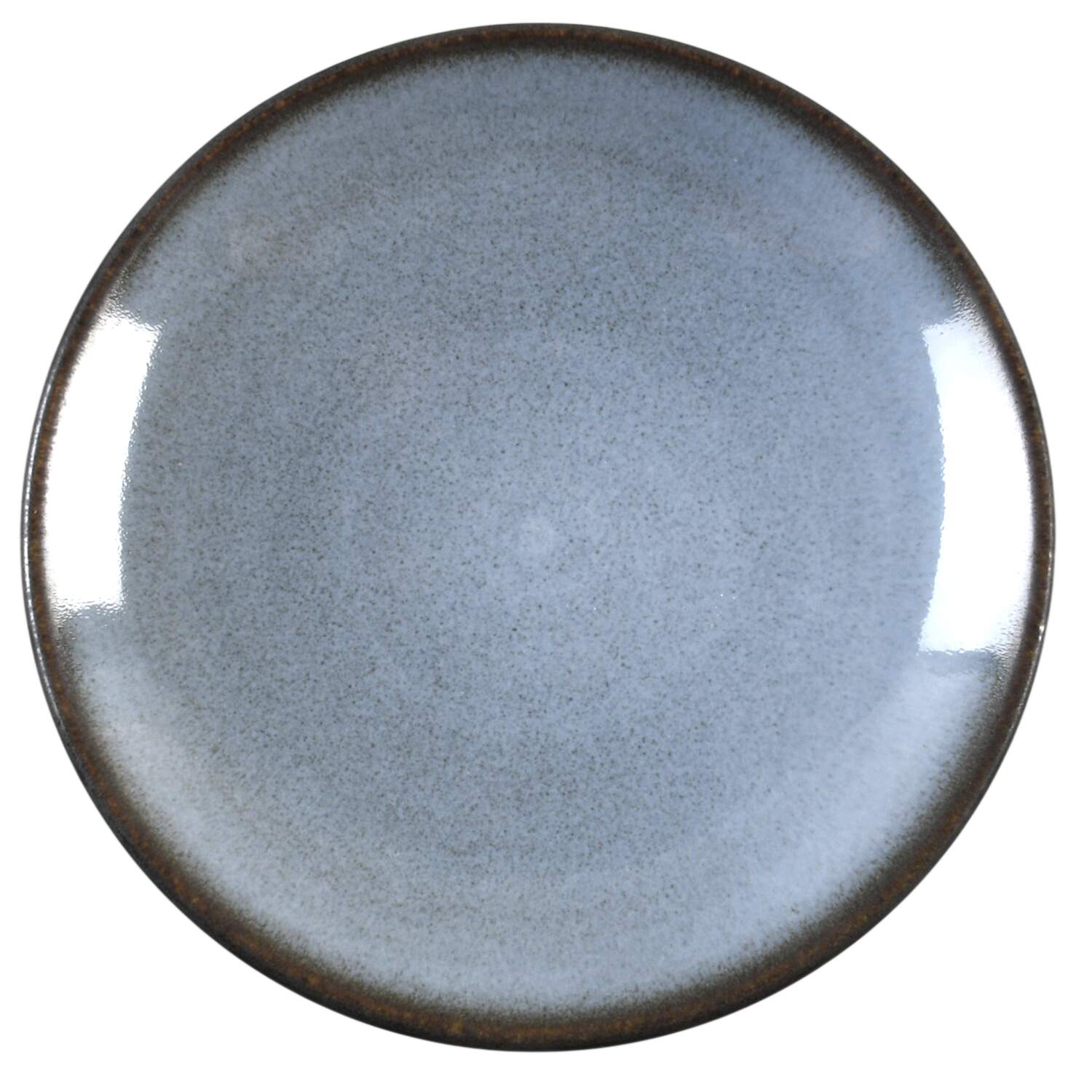 Tourron Gris Ecorce Bread & Butter Plate by Jars-France-1