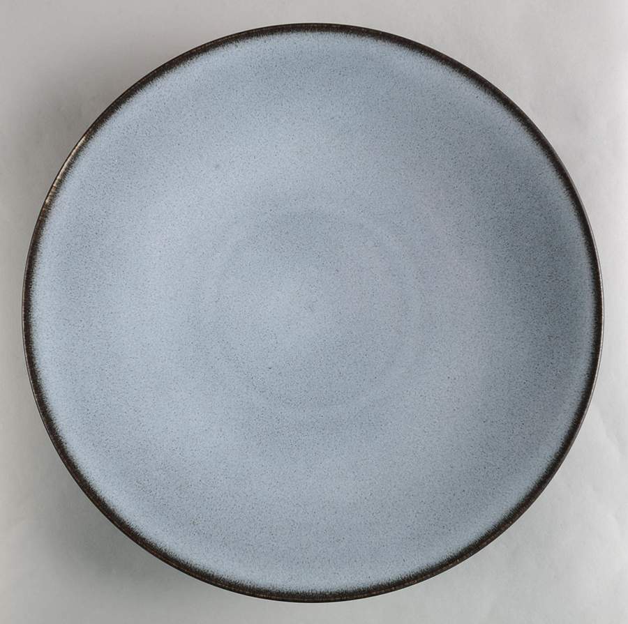 Tourron Gris Ecorce 13" Chop Plate (Round Platter) by Jars-France-1