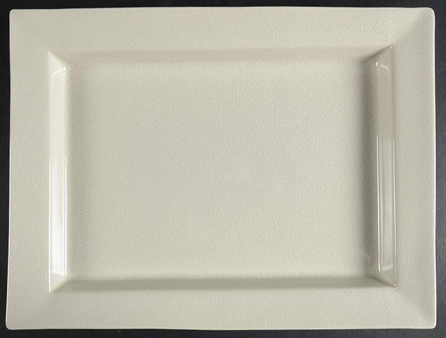 Tourron Quartz 14" Rectangular Serving Platter by Jars-France-1