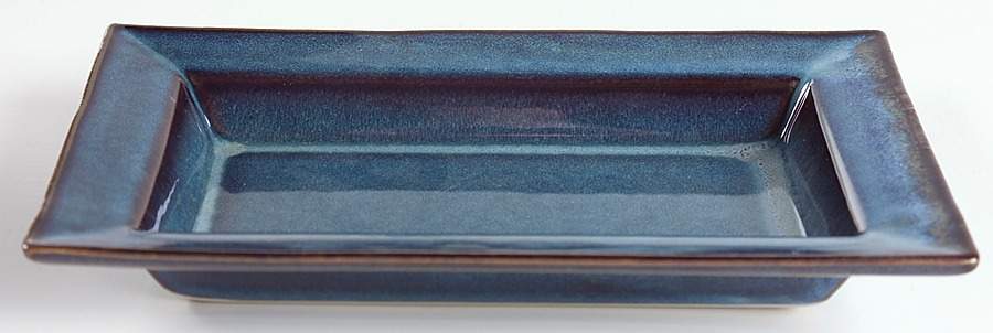 Tourron Indigo 9" Rectangular Serving Platter by Jars-France-1