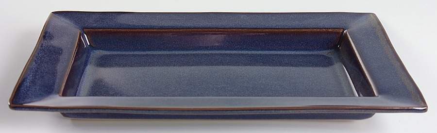 Tourron Indigo 11" Rectangular Serving Platter by Jars-France-1