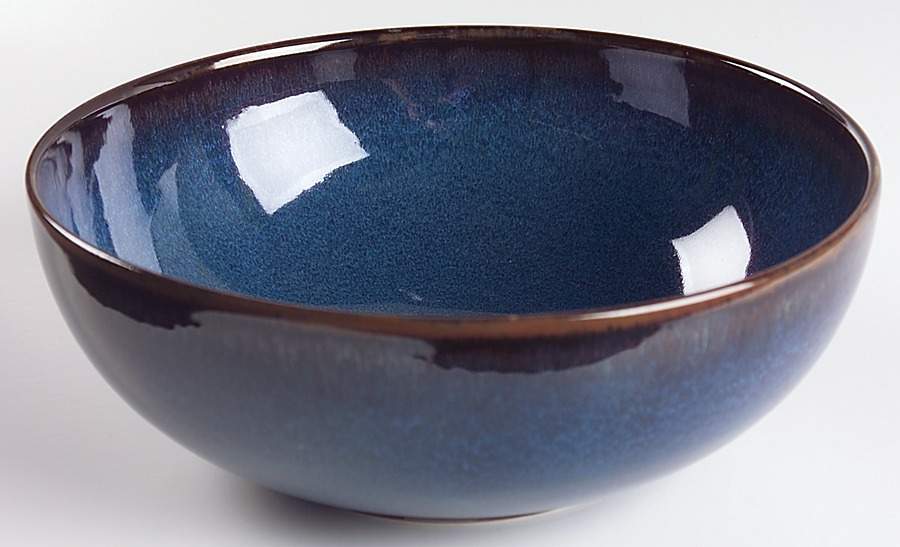 Tourron Indigo 9" Pasta Serving Bowl by Jars-France-1