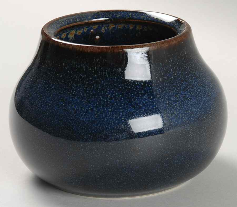 Tourron Indigo Sugar Bowl No Lid by Jars-France-1