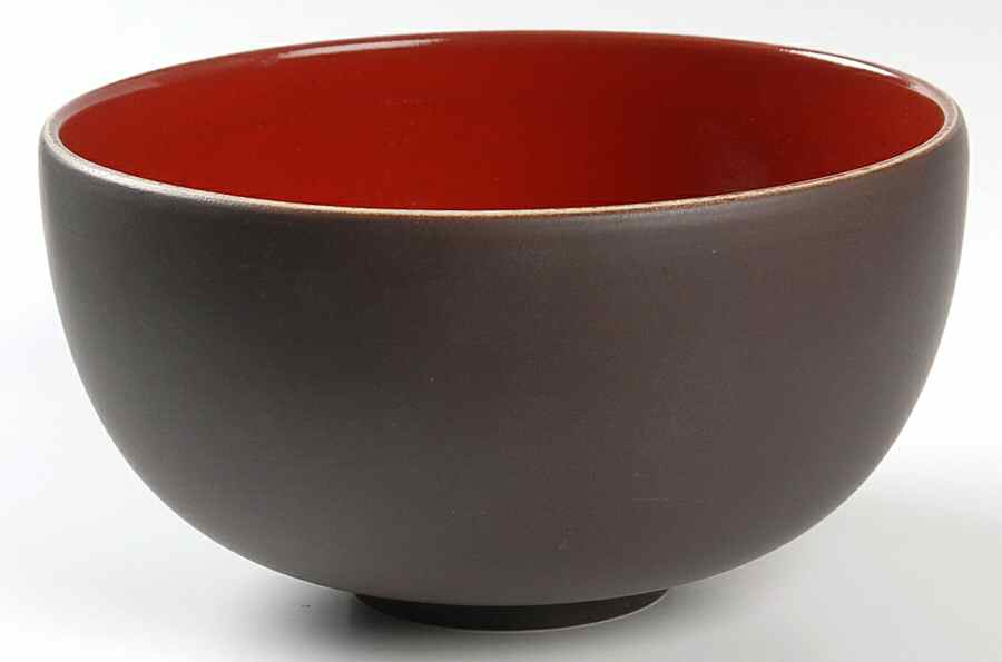 Tourron Cerise (Cherry, Dark Red) 7" Round Vegetable Bowl by Jars-France-1