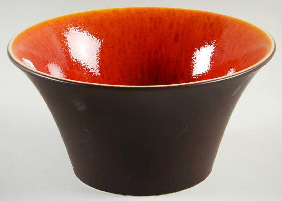 Tanga Orange Coupe Cereal Bowl by Jars-France-1