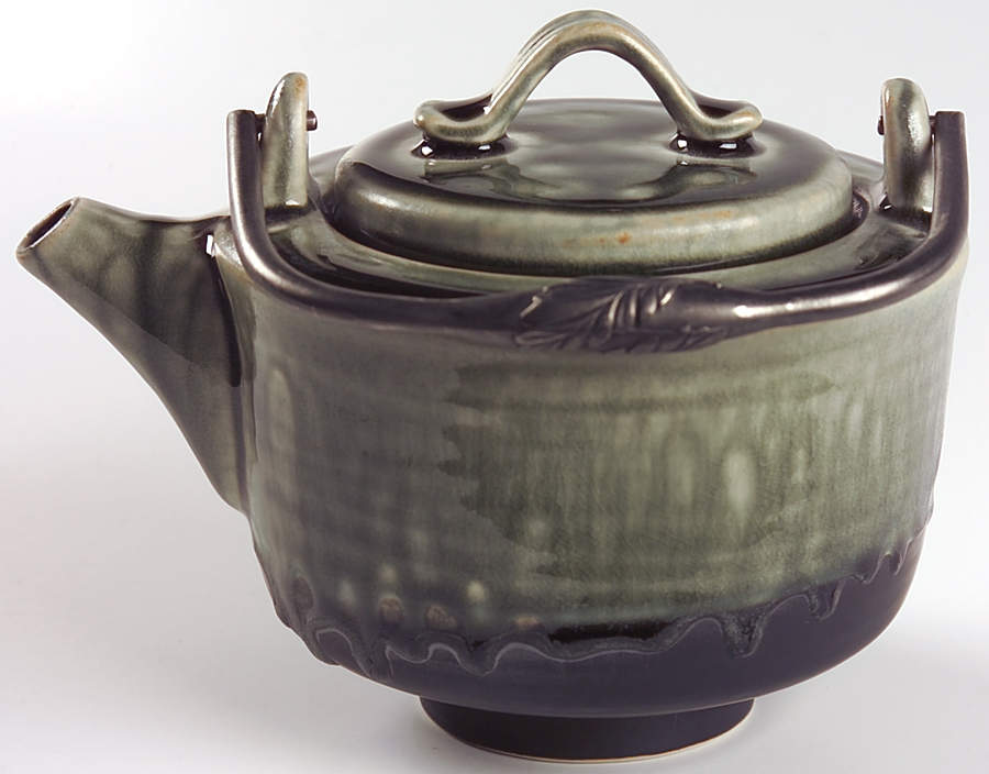 Samoa Vert (Green) Teapot & Lid by Jars-France-1