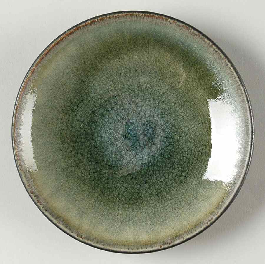 Samoa Vert (Green) Saucer for Flat Cup by Jars-France-1