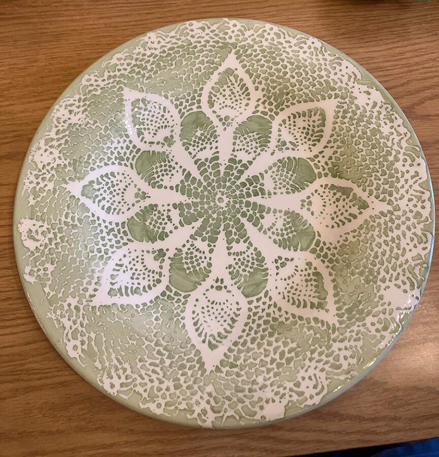Antica 13" Chop Plate (Round Platter) by JCPenney-1