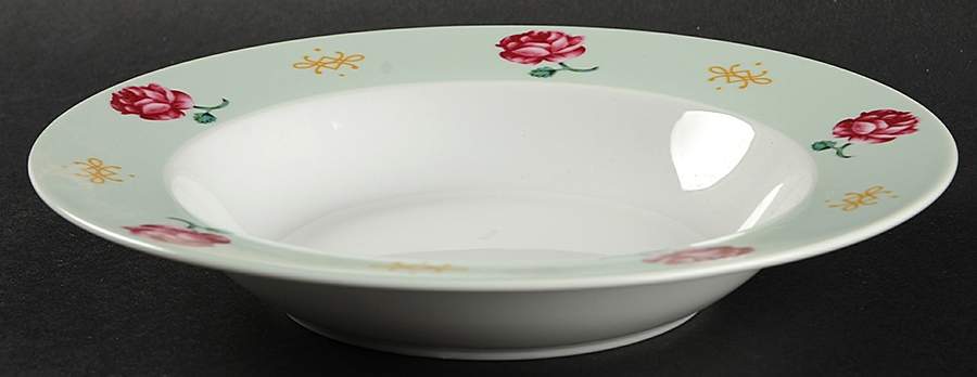 Ricci Rose Rim Soup Bowl by JCPenney-1