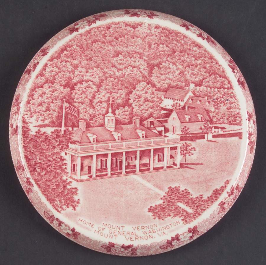 Mount Vernon Red Tea Tile by Jonroth Studios-1