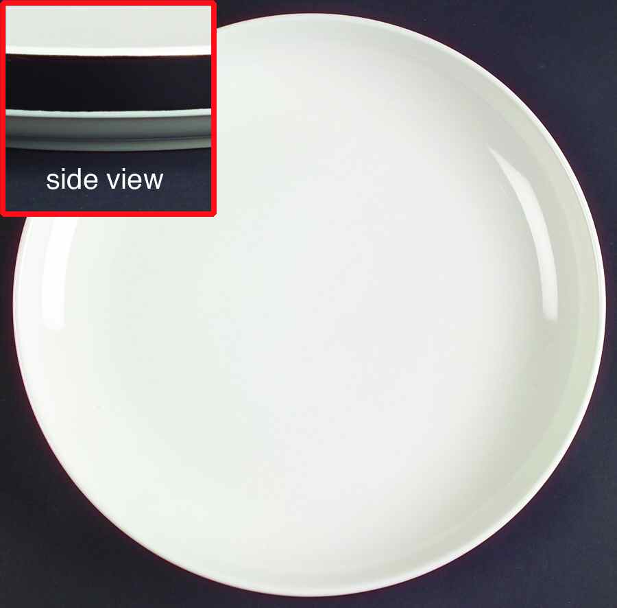 Stacks Black Dinner Plate by JCPenney-1