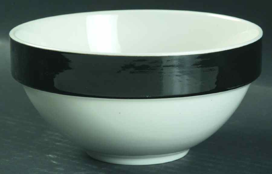 Stacks Black Coupe Cereal Bowl by JCPenney-1