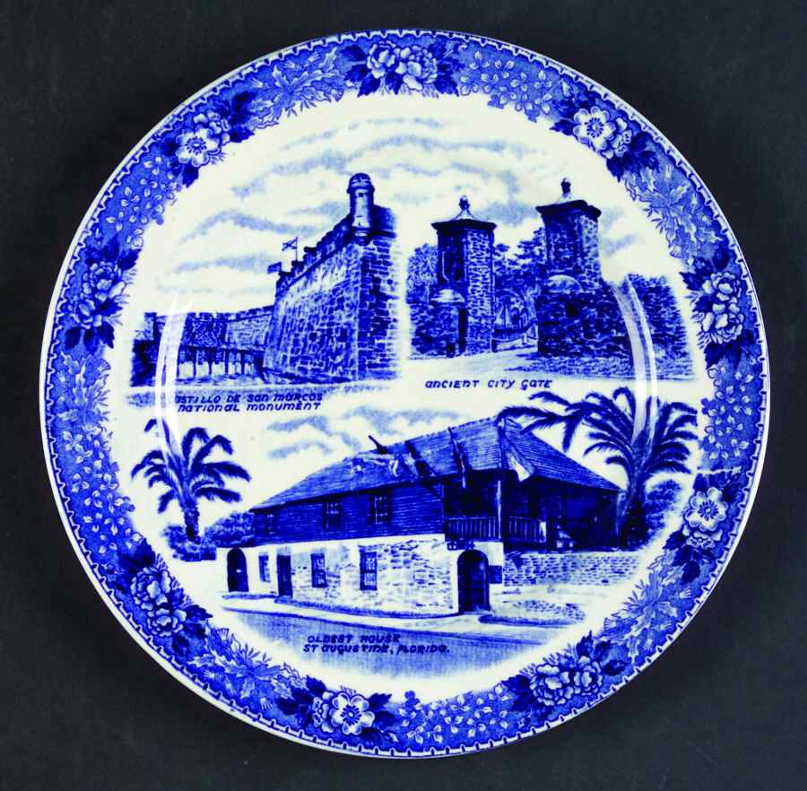 St. Augustine Bread & Butter Plate by Jonroth Studios-1