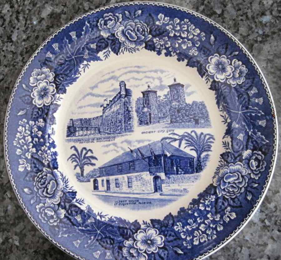 St. Augustine Dinner Plate by Jonroth Studios-1