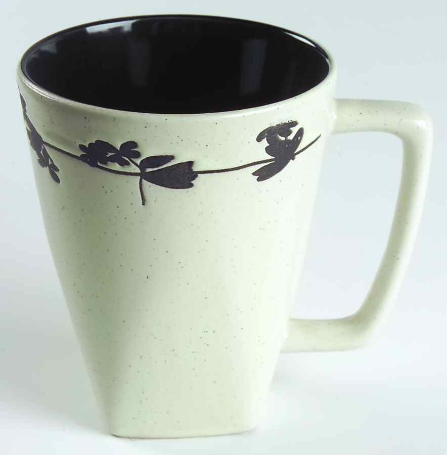Belvedere Black Mug by Johnson Brothers-1