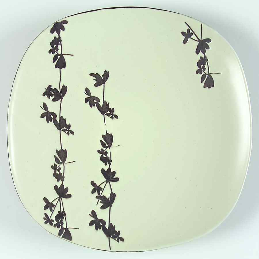 Belvedere Black Salad Plate by Johnson Brothers-1