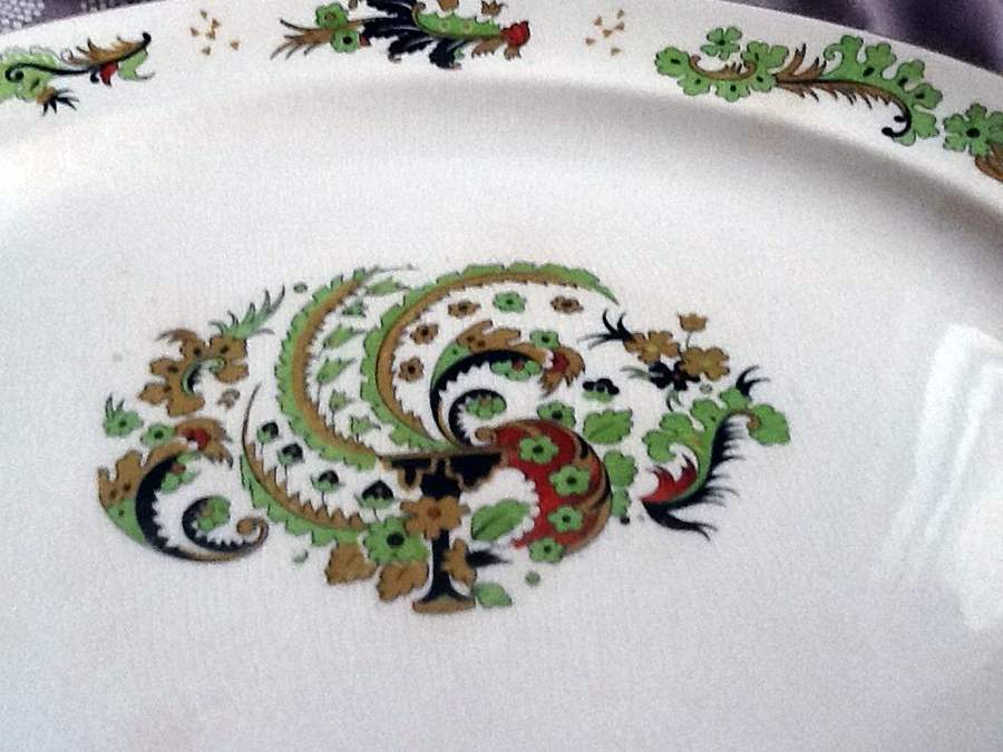 Rococo, The 14" Oval Serving Platter by Johnson Brothers-1