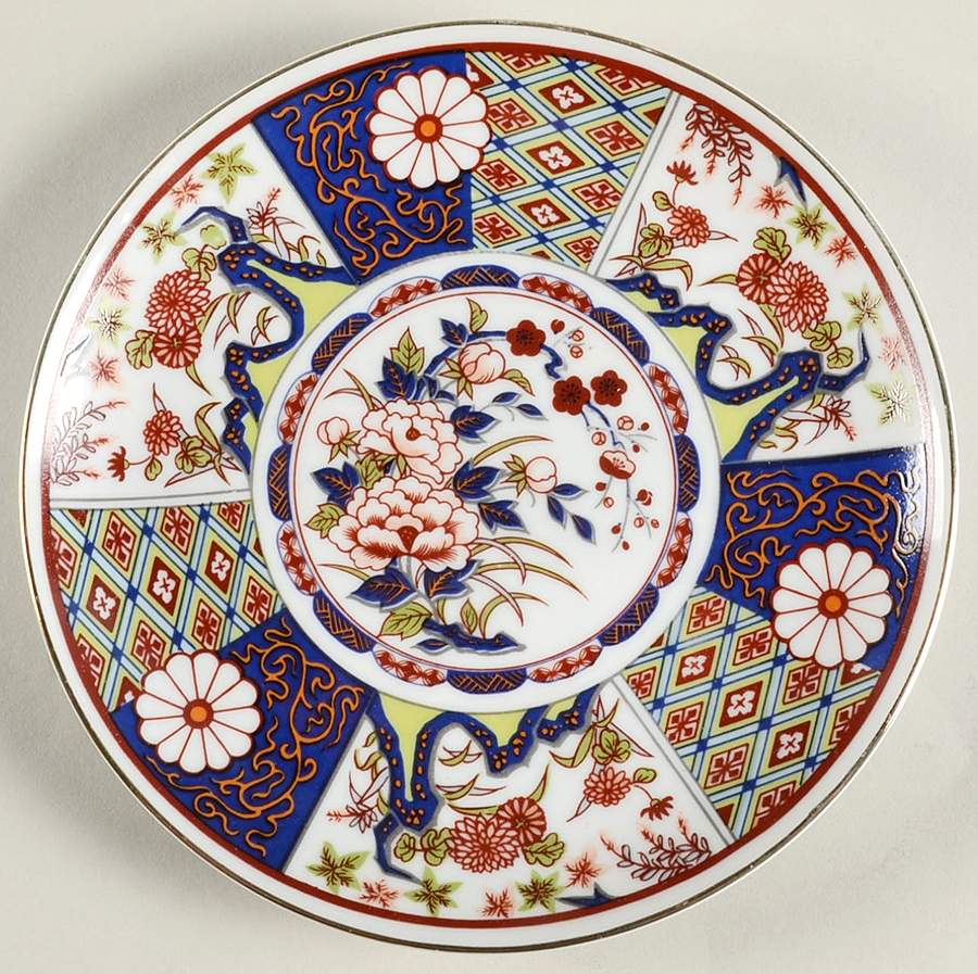 Imari Empress Bread & Butter Plate by Japan-1