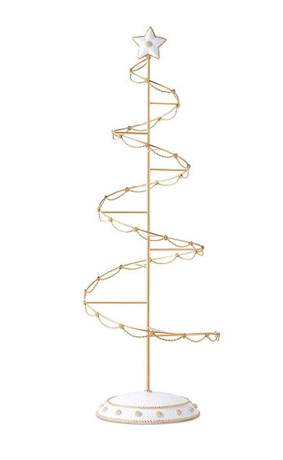 Berry and Thread Whitewash Ornament Tree Stand by Juliska Ceramics-1