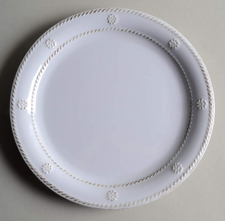 Berry and Thread Whitewash Melamine Salad Plate by Juliska Ceramics-1