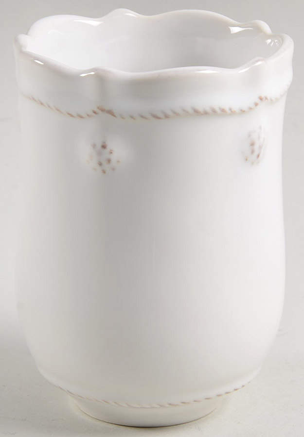 Berry and Thread Whitewash Toothbrush Holder by Juliska Ceramics-1