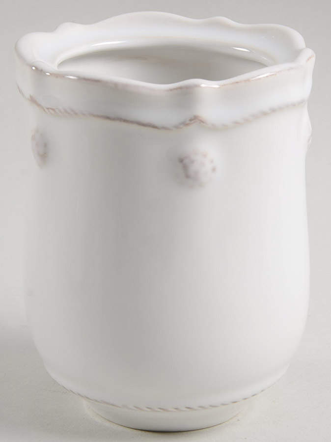Berry and Thread Whitewash Bath Jar No Lid by Juliska Ceramics-1