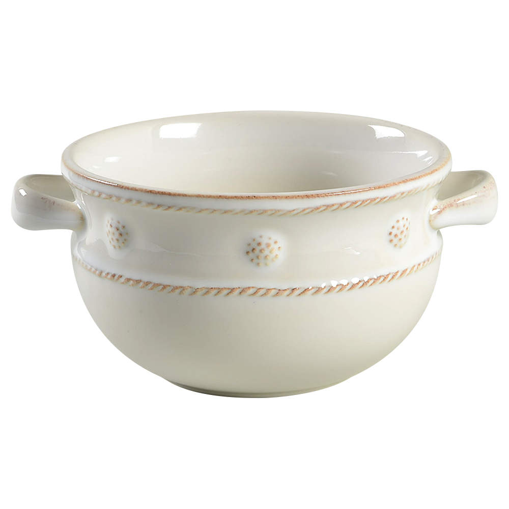 Berry and Thread Whitewash Chili Bowl by Juliska Ceramics-1