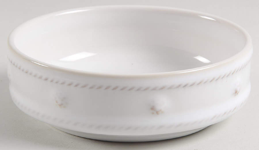 Berry and Thread Whitewash Small Pet Bowl by Juliska Ceramics-1