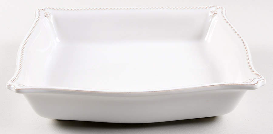 Berry and Thread Whitewash Matzah Plate by Juliska Ceramics-1