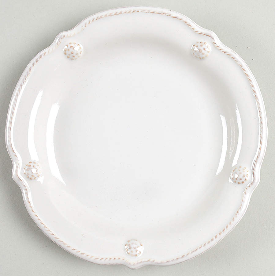 Berry and Thread Whitewash Bread & Butter Plate by Juliska Ceramics-1